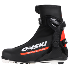 Ботинки для беговых лыж ONSKI Skate Pro S86323 черный/красный 37 р.