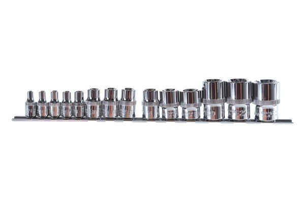 Головка торцевая Ombra 910614 Набор внешний TORX®, Е-профиль на держателе-рельс, 14 предметов