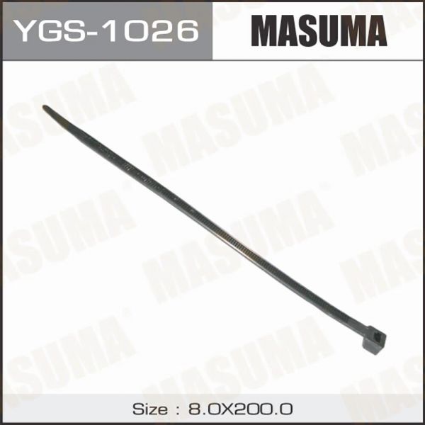 Хомут Masuma YGS1026 пластик 200 мм 100 шт.