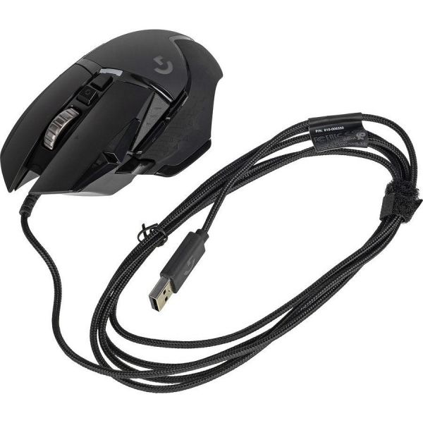 Мышь Logitech G502 Hero оптическая, проводная, USB 2.0, черный [910-005474]